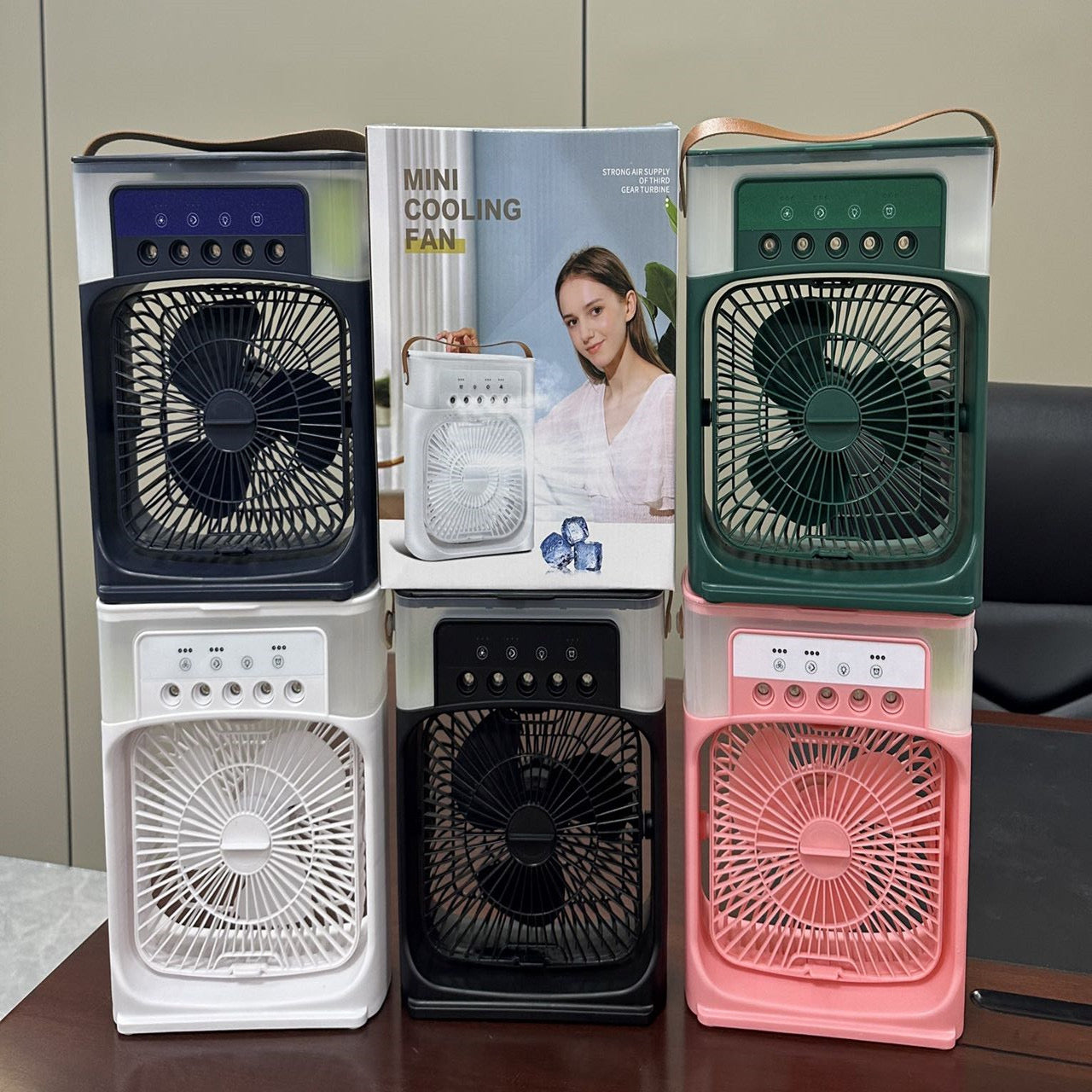 Compact 3-in-1 Air Cooler – Mini AC with Humidifier