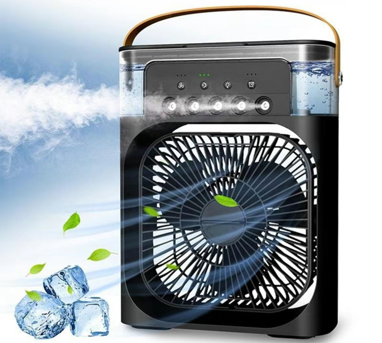 Compact 3-in-1 Air Cooler – Mini AC with Humidifier